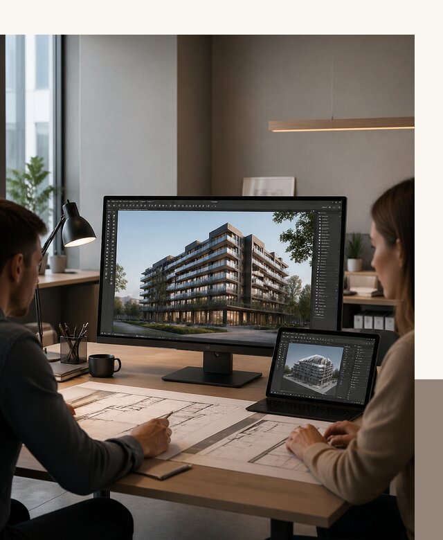 3D визуализация архитектуры и объектов строительства в Шахтах