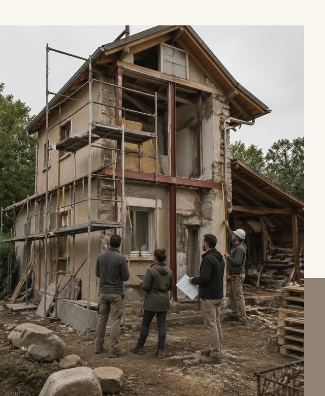Реконструкция загородного дома под ключ в Шахтах от бюро